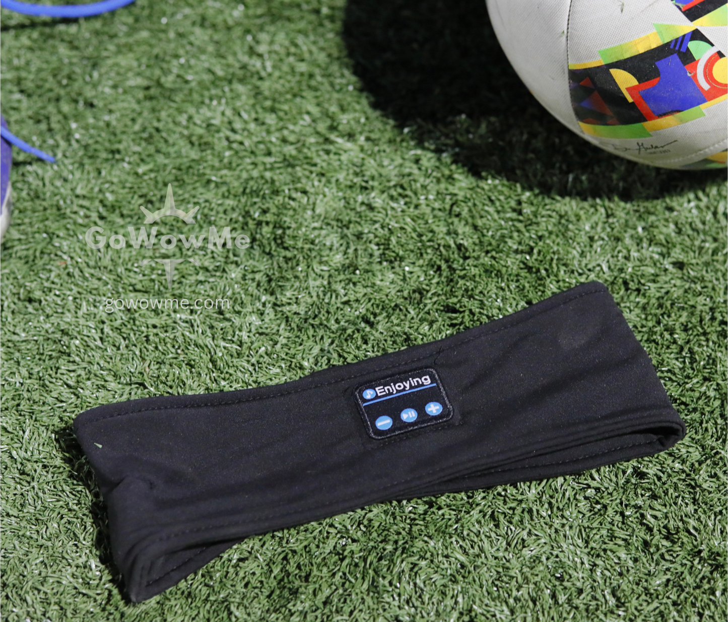 Bluetooth Sleep Headphones & Sports Headband | 3-in-1 Ultra-Soft Wireless Music Mask for Sleeping, Running & Yoga | GoWowMe